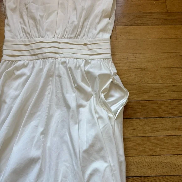 Kobi Halperin White Tie Waist Midi Dress - Picture 11 of 14